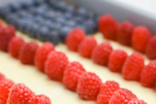 4th of July Cheesecake Bars Featuring Amazing Creamer - Superfoods Company