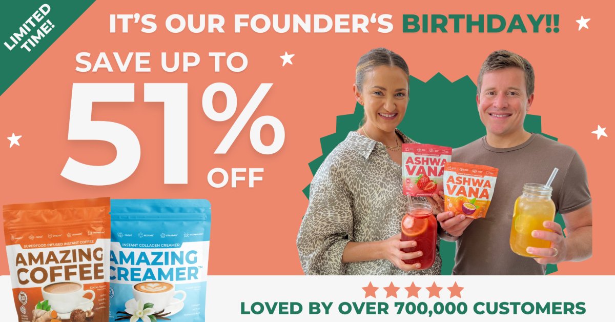 Founders Birthday - Superfoods Company