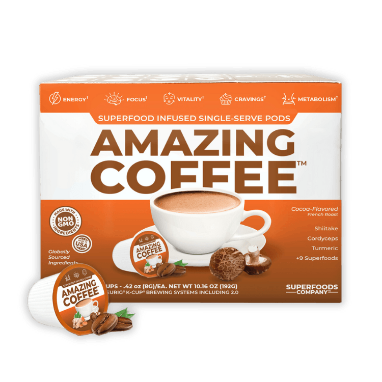 
                  
                    Amazing Coffee (K-Cups) - Superfoods Company
                  
                