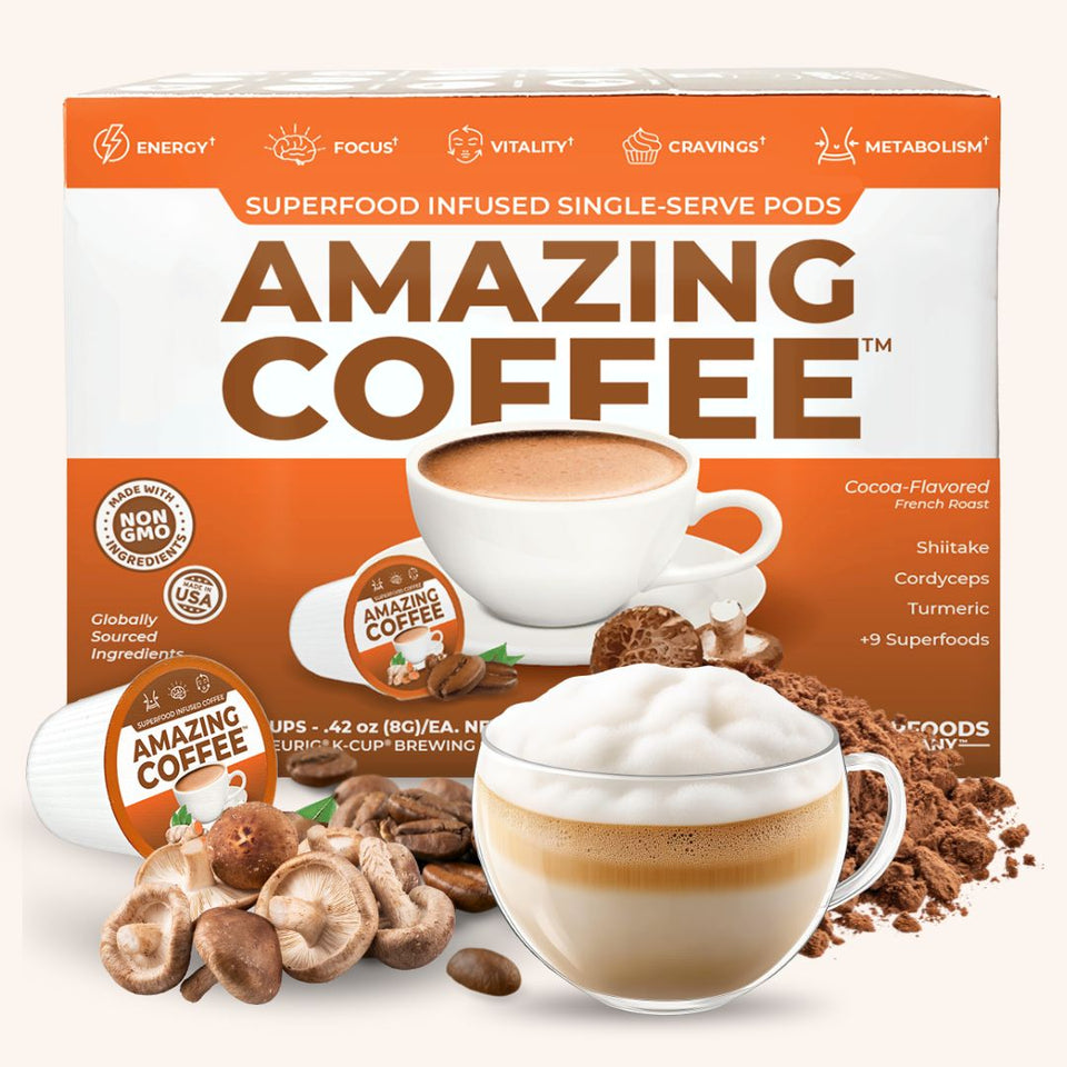 Amazing Coffee - Single Serve Pods - Superfoods Company