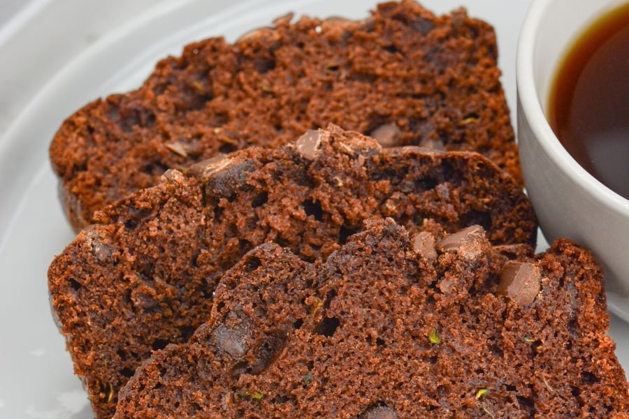 Double Chocolate Zucchini Bread Featuring Amazing Creamer - Superfoods Company