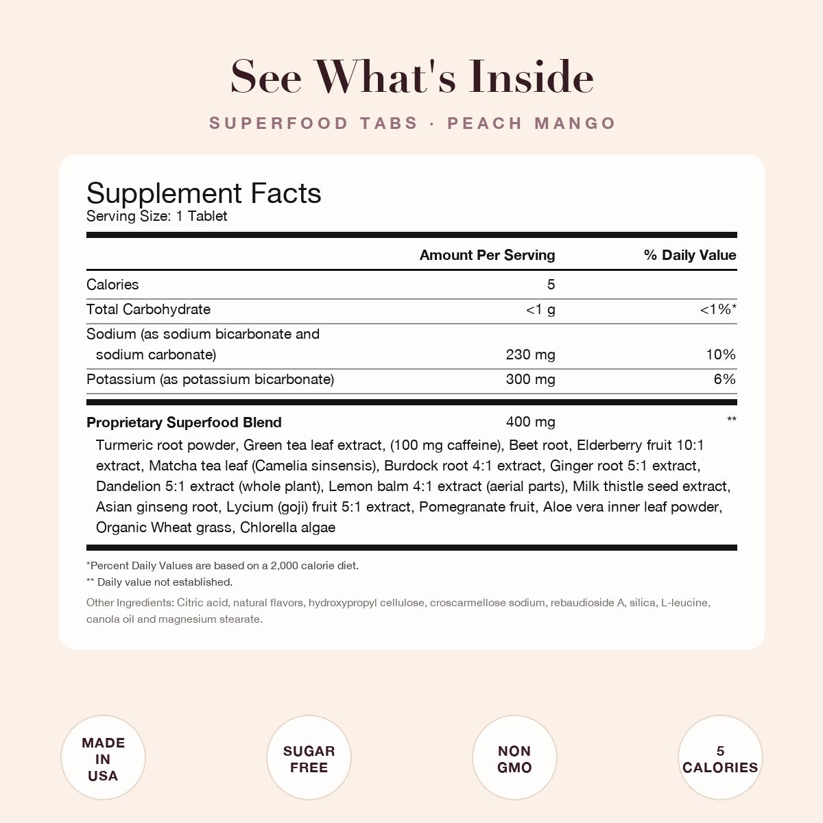 Superfood Tabs