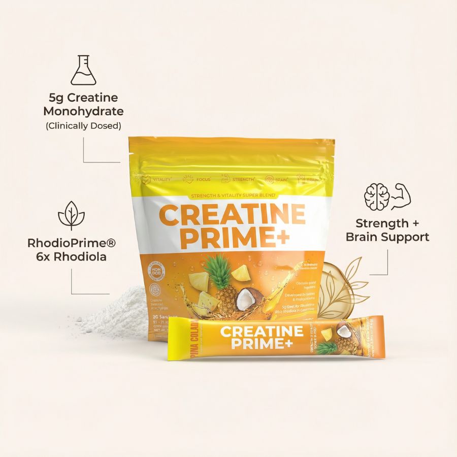 Creatine for Women | Strength, Focus & Healthy Aging | Creatine Prime+ ...