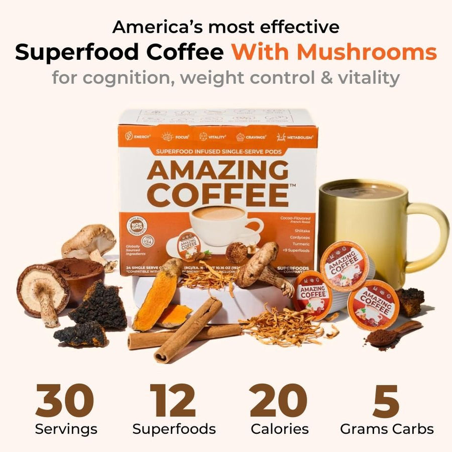 Amazing Coffee (K - Cups) - Superfoods Company