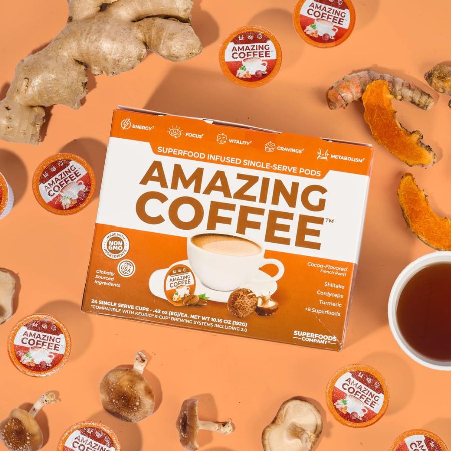 Amazing Coffee - Single Serve Pods - Superfoods Company